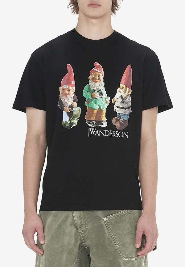 Gnome Trio Print T-shirt