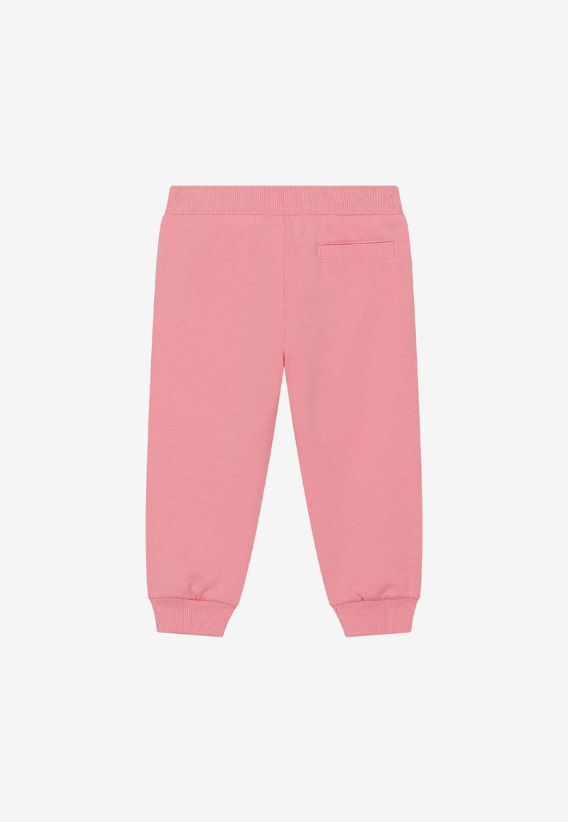 Baby Girls DG Embroidered Track Pants