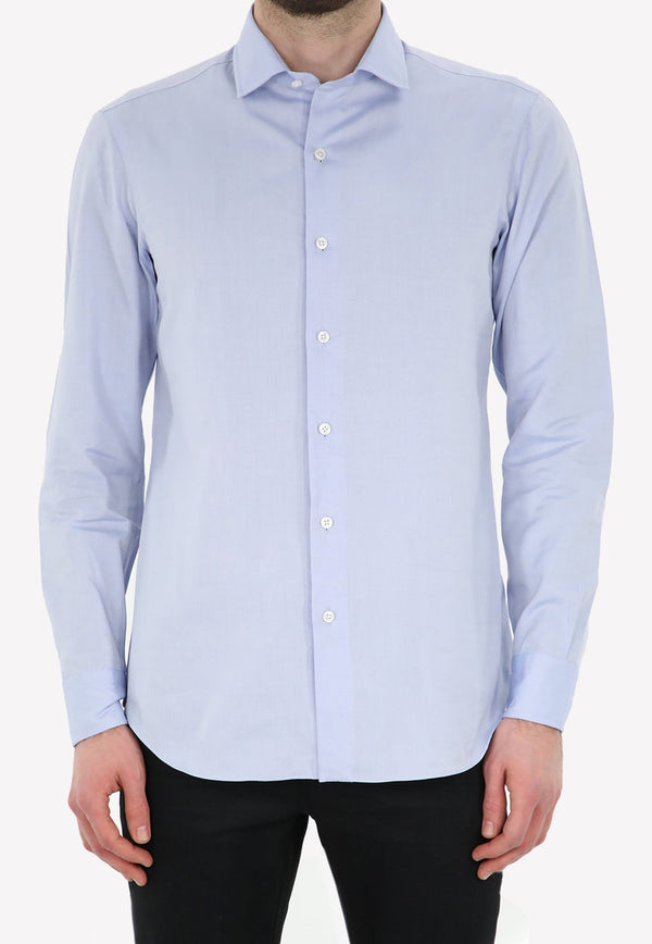 Pin-Point Cotton Shirt