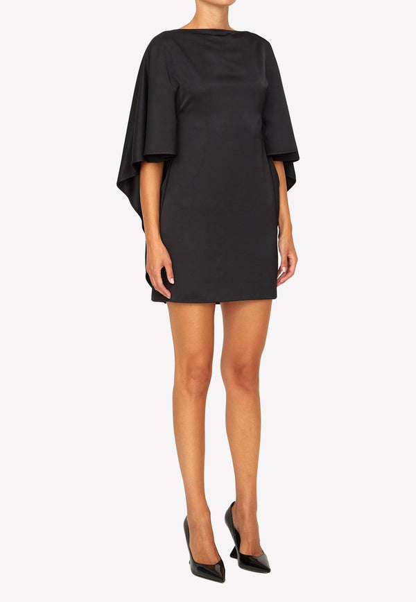 Sharon Mini Dress with Batwing Sleeves
