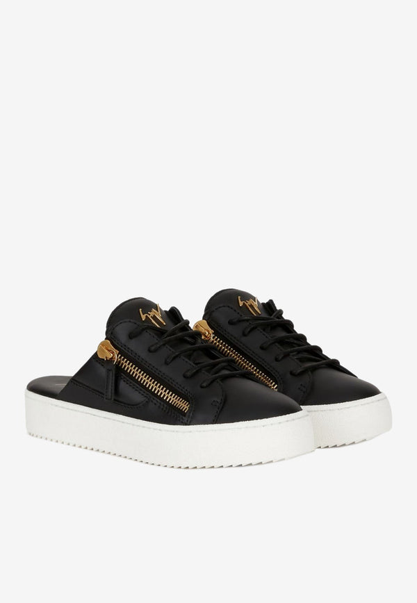 Gail Cut Sabot Sneakers in Leather