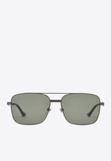Square Metal Sunglasses
